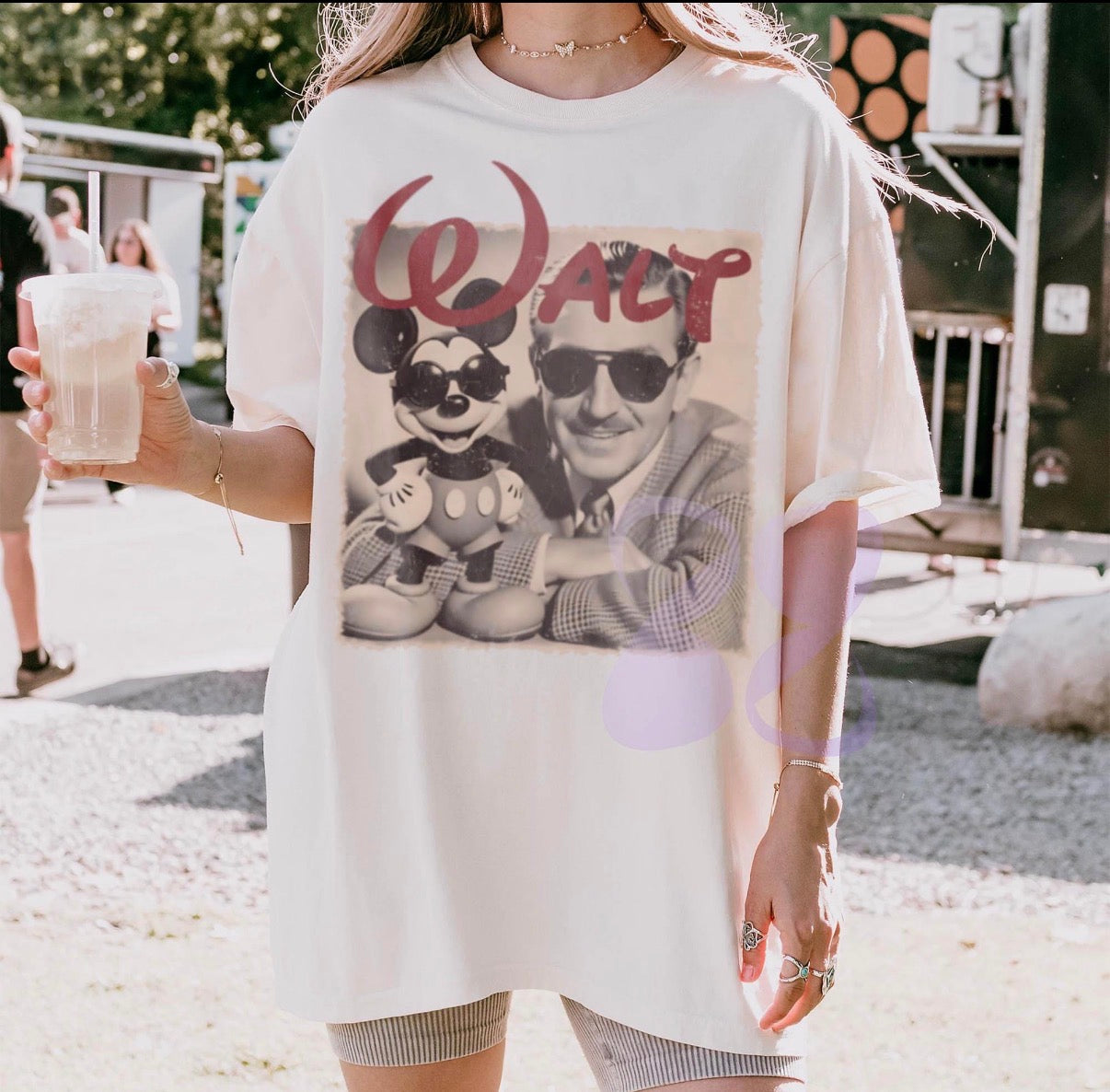 Walt and Mouse Tee