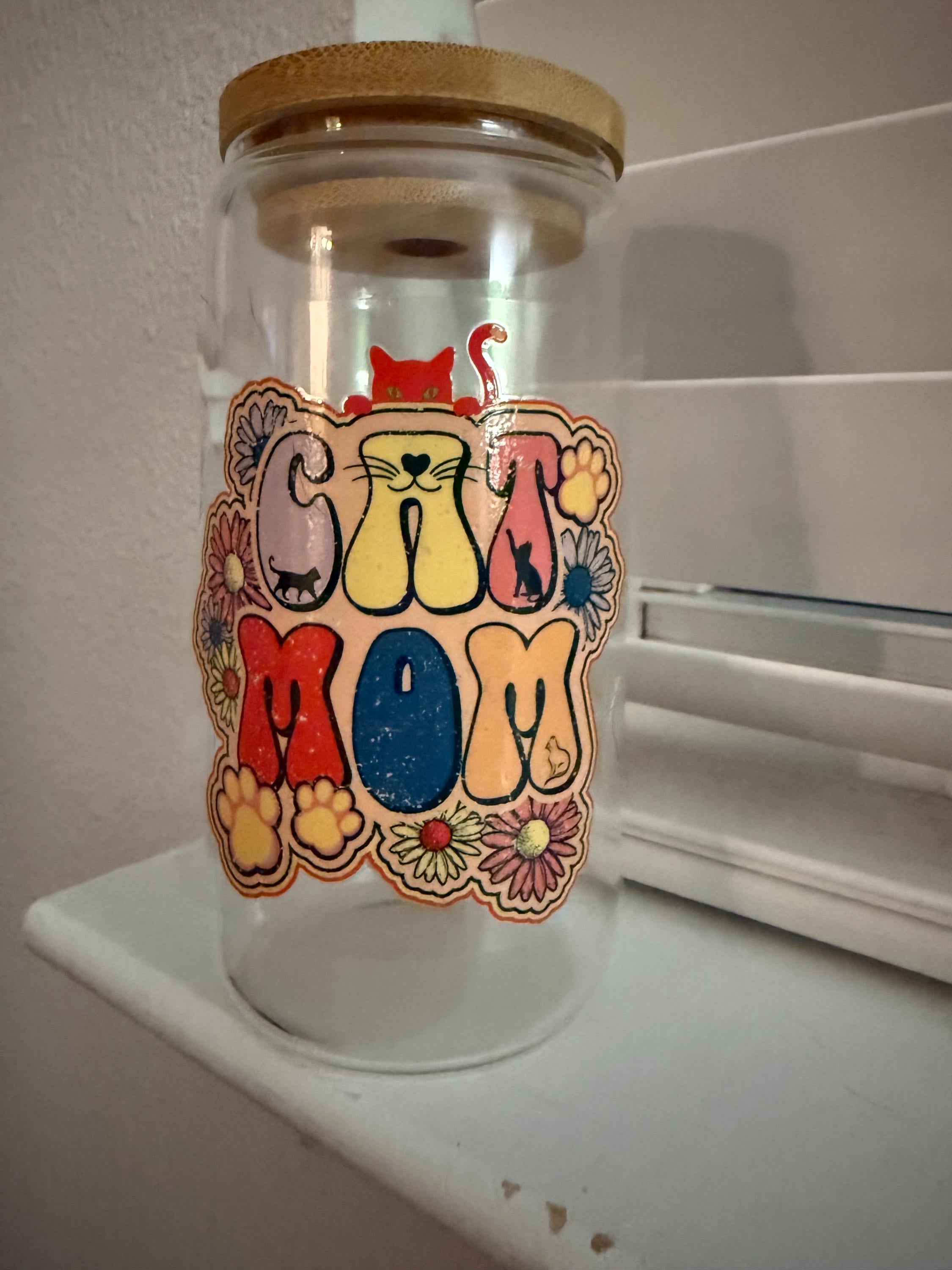 Groovy Cat Mom Tumbler