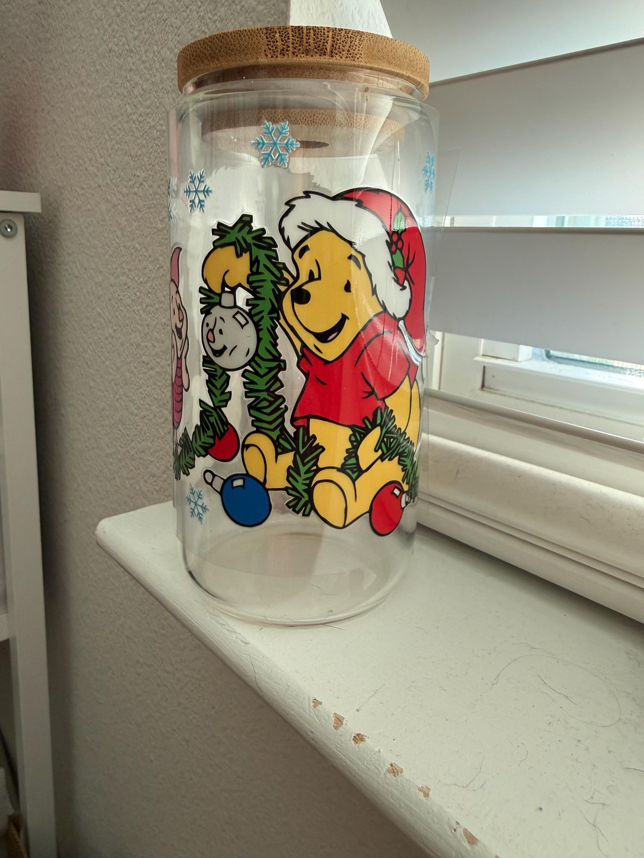 Pooh and Friends Christmas Tumbler