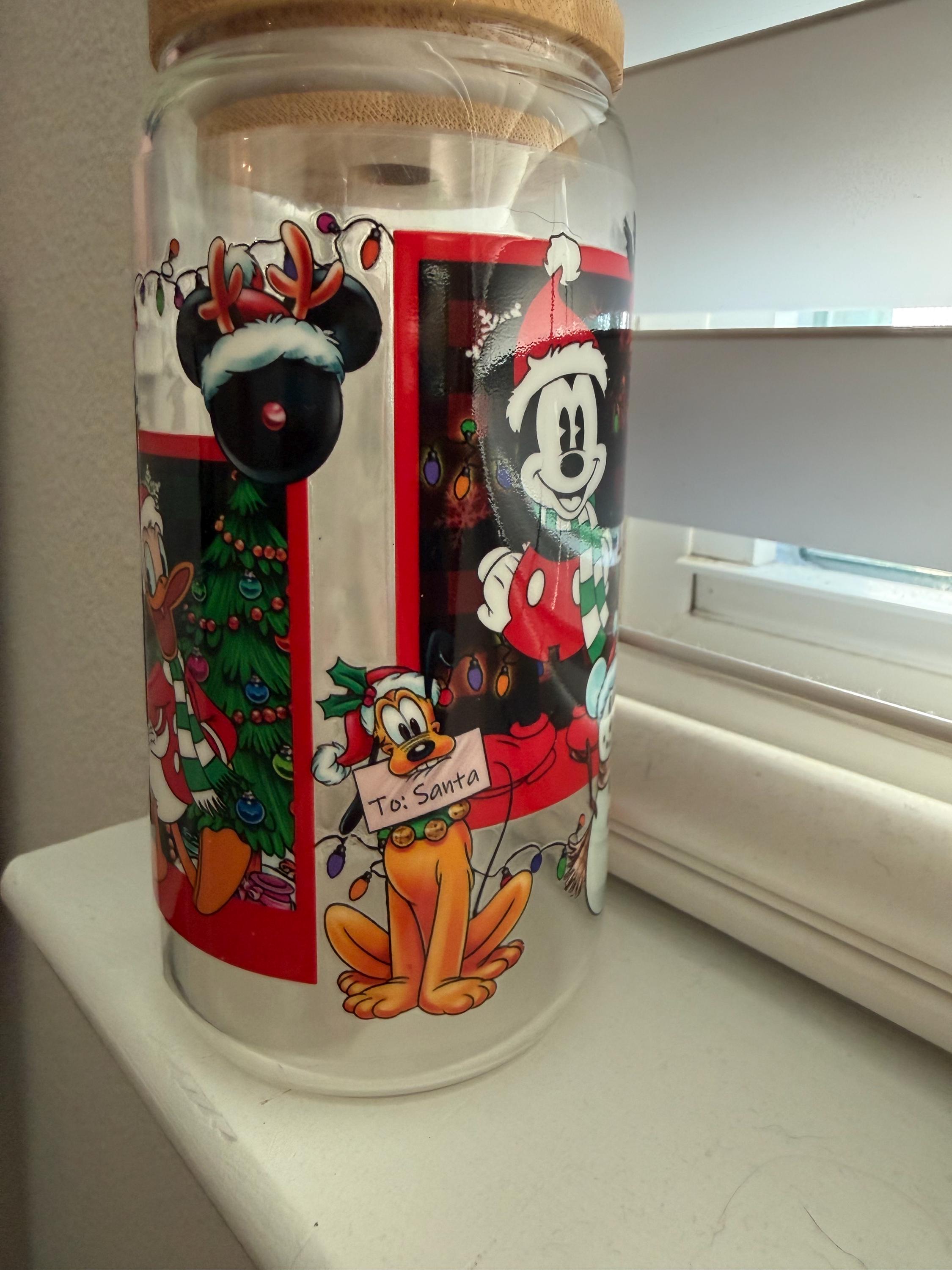 Mickey and Friends Christmas Tumbler