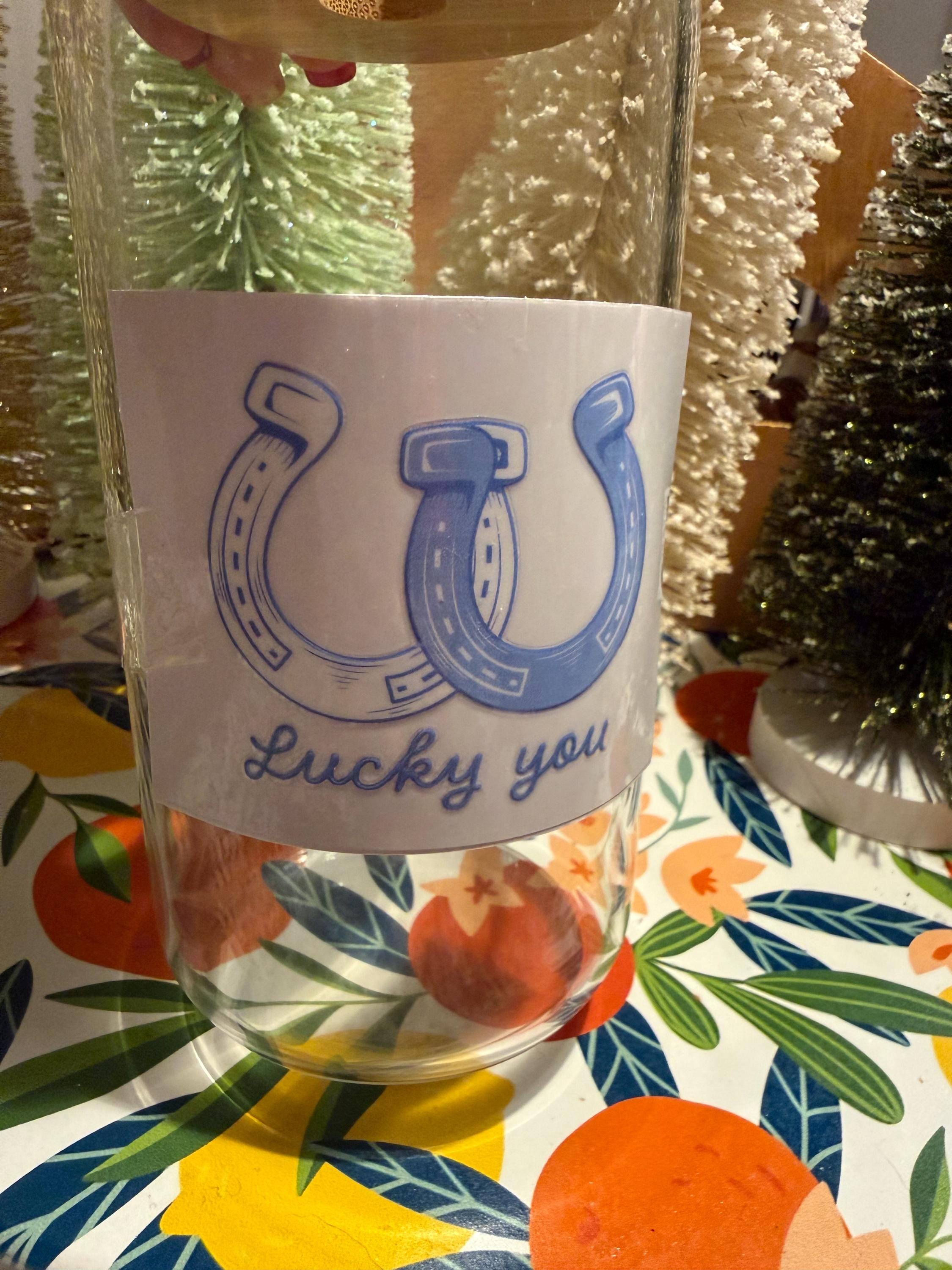 Lucky You Horseshoe Tumbler