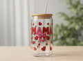 Mama Glass Can Cup | Bamboo Lid & Glass Straw, Mother's Day Gift