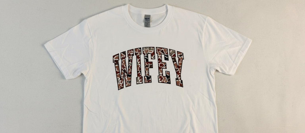 Wifey Cow Print T-Shirt | Western Bride Gift