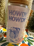 Howdy Cowgirl Boot 16oz. Tumbler