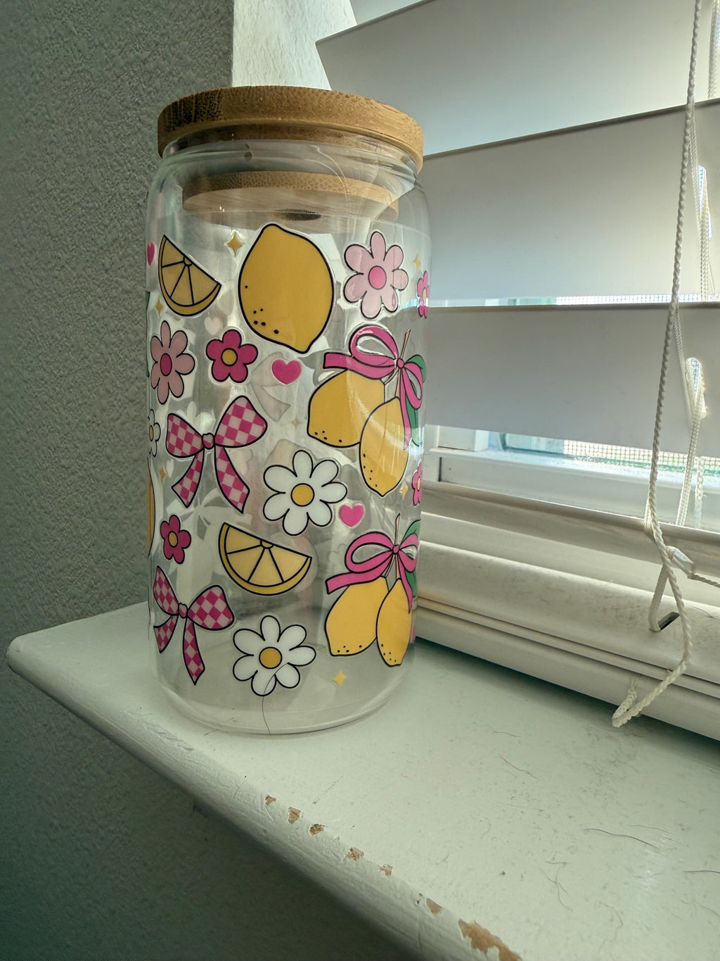 Lemons and Bows Tumbler
