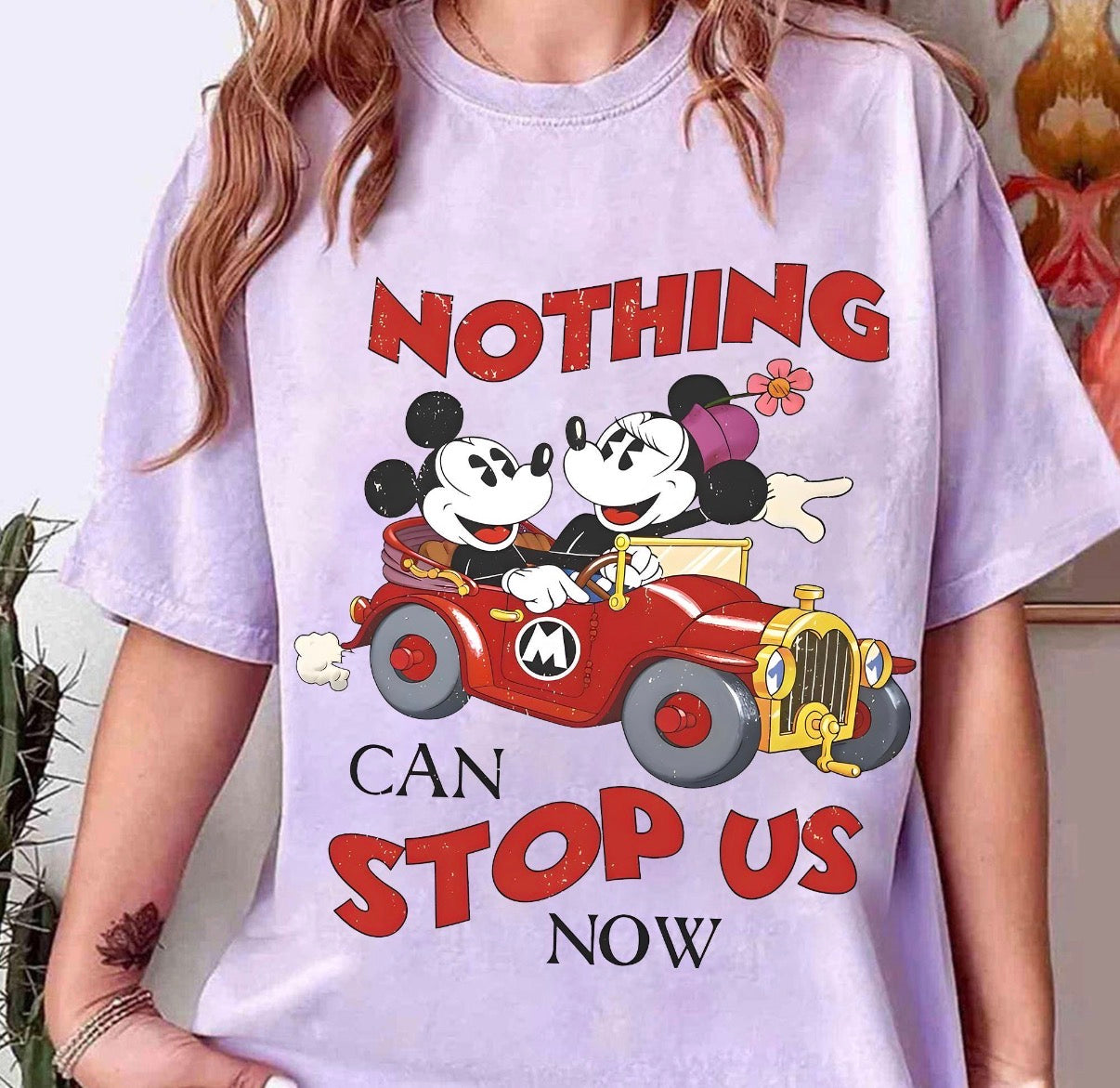 Red Car Mouse Tee