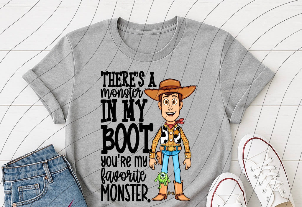 Monster in my Boot TShirt