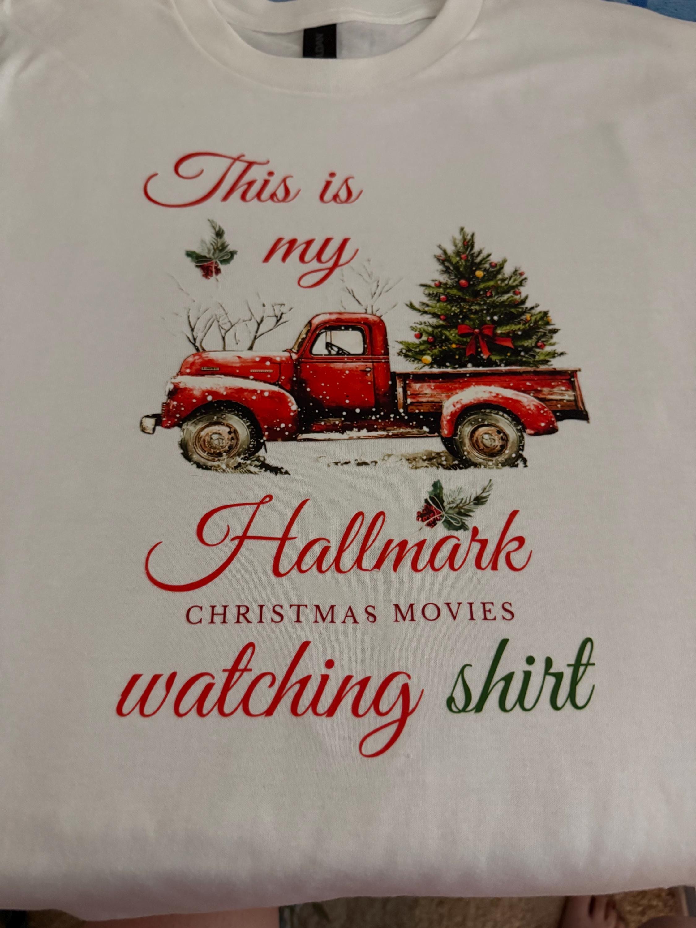 Christmas Movie Watching Tshirt