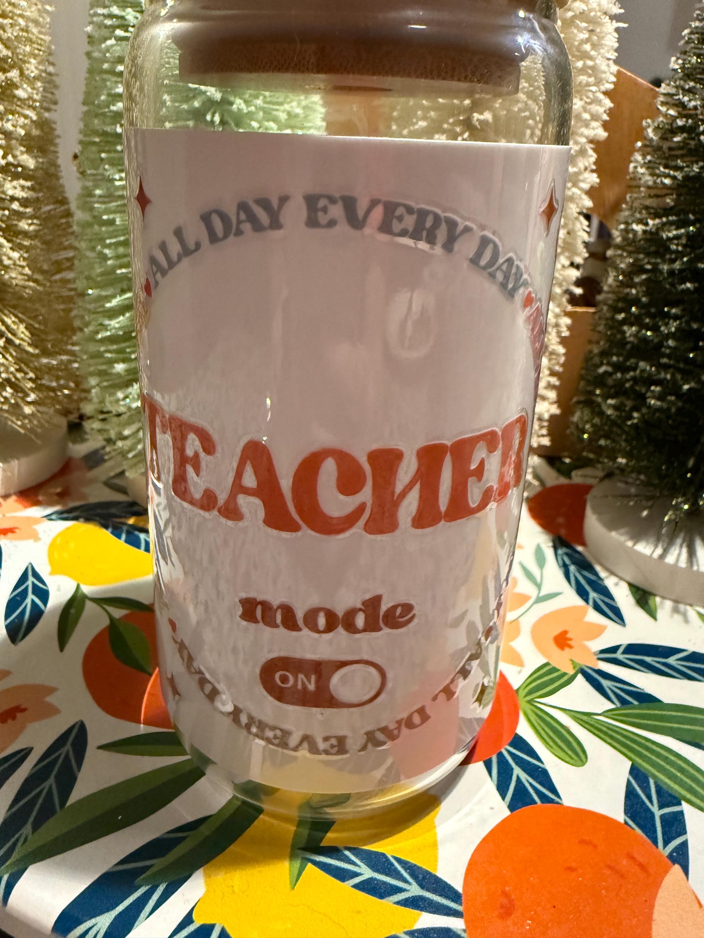 Teacher Mode Circular Tumbler