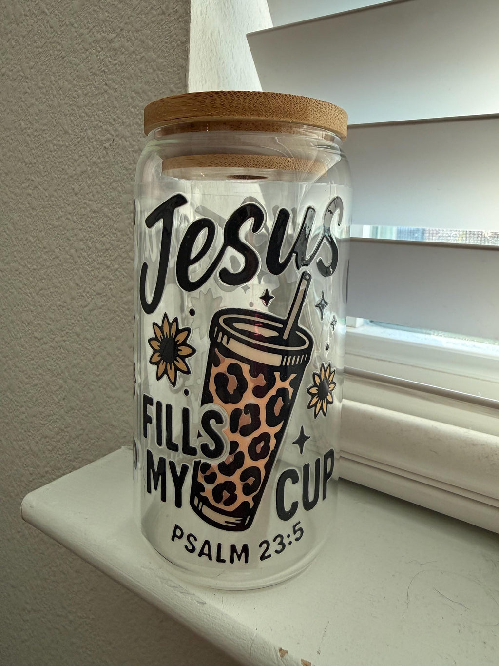 Jesus fills my cup tumbler
