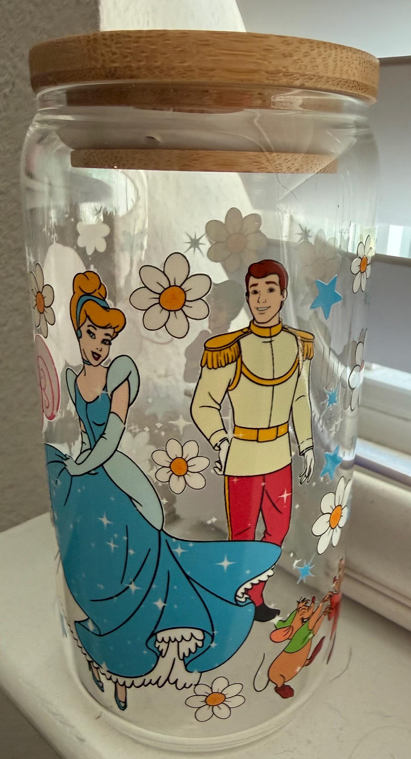 Cinderella Princess Cup with straw