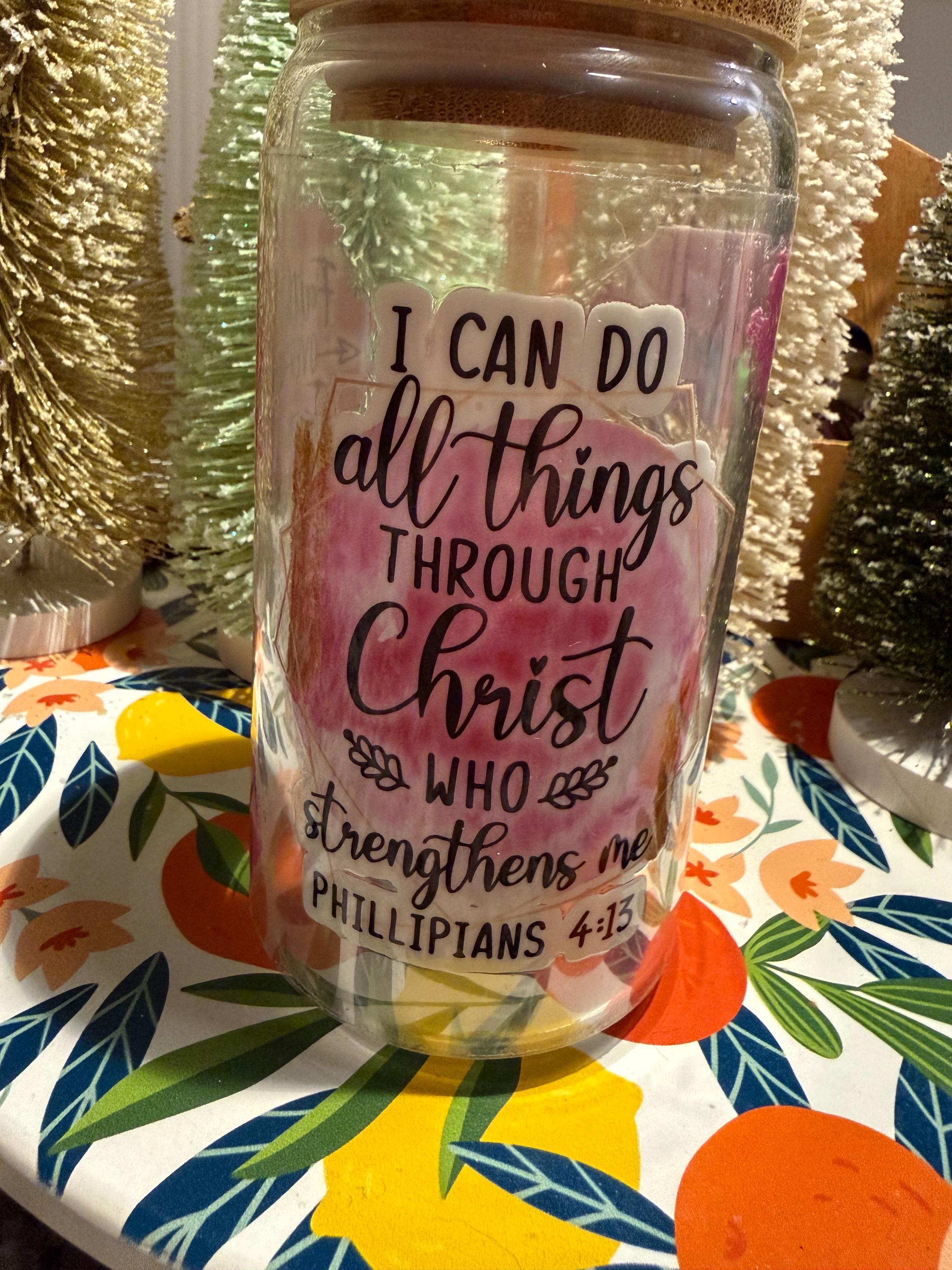 Through Christ 16oz. Tumbler