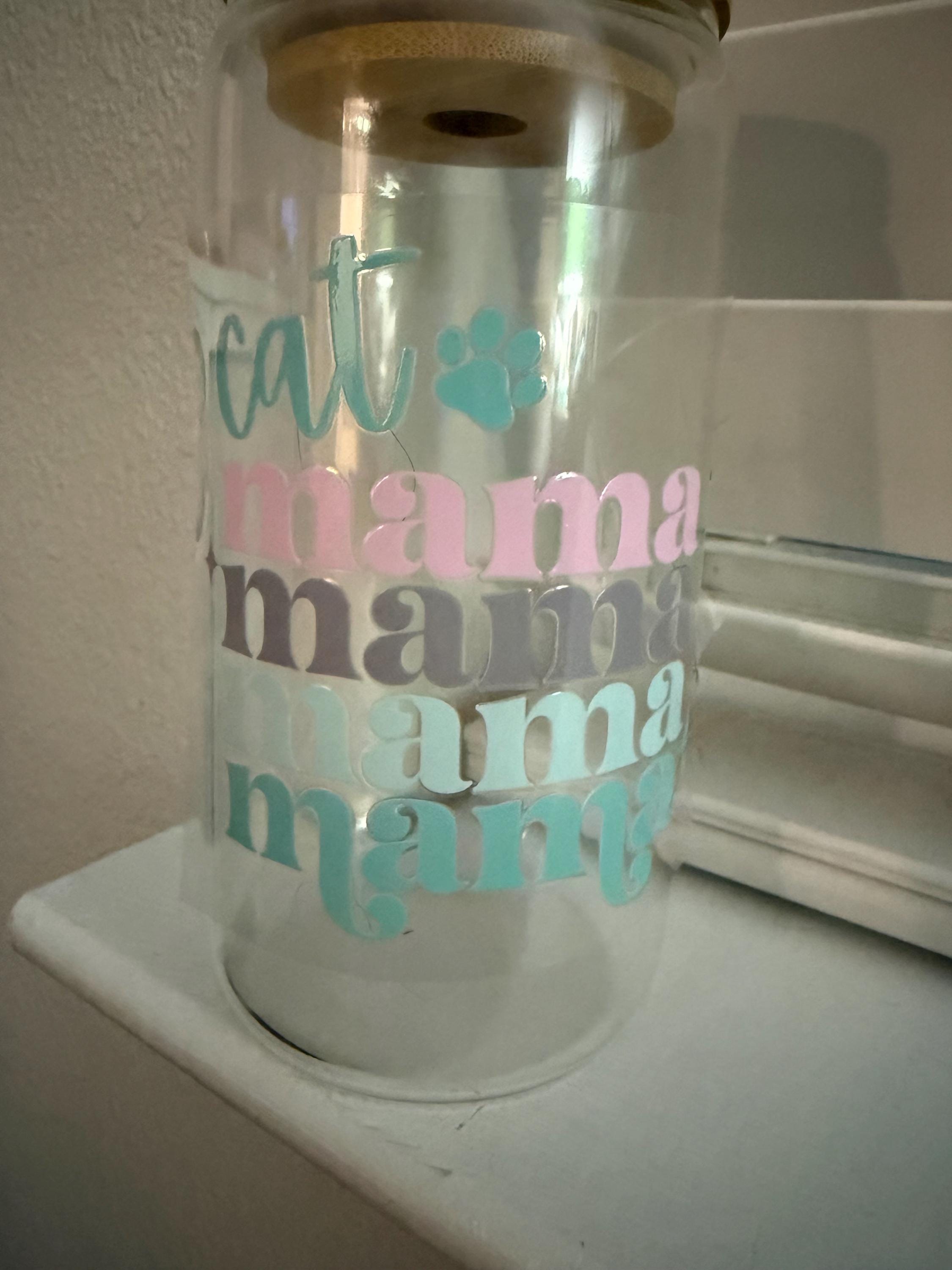 Pastel Cat Mama Tumbler